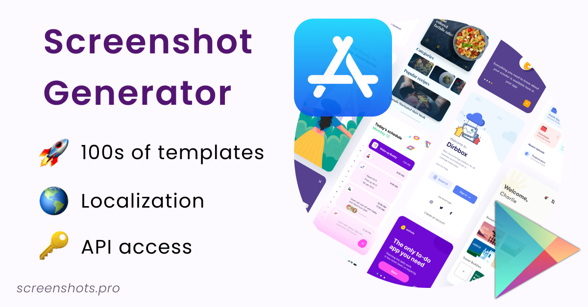 Screenshots Pro App Store Mockup Generator [iOS & Android]